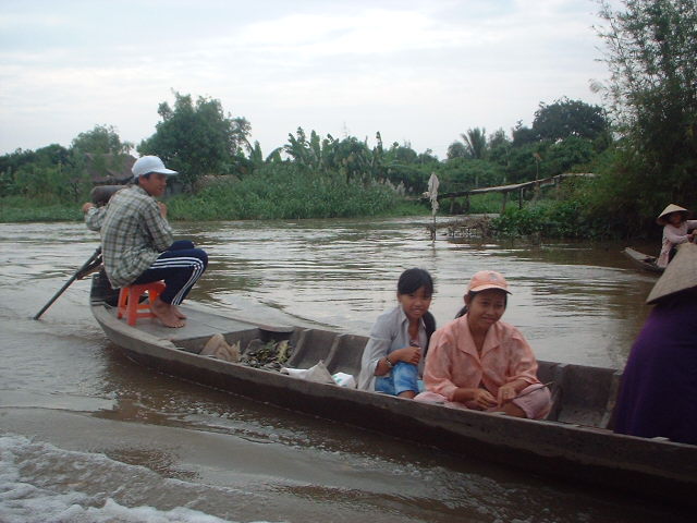 boat on the way back